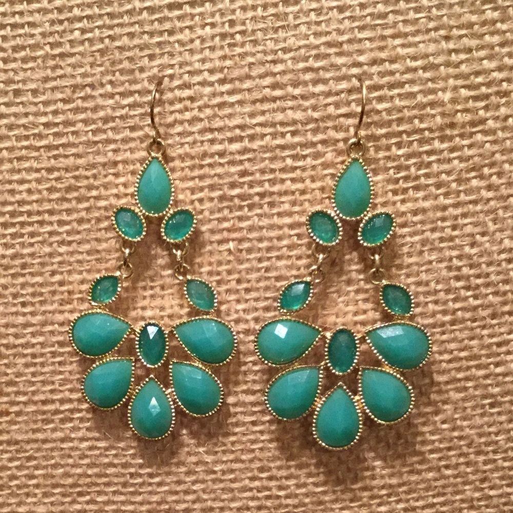 SALE! Chandelier earrings, boutique, gold